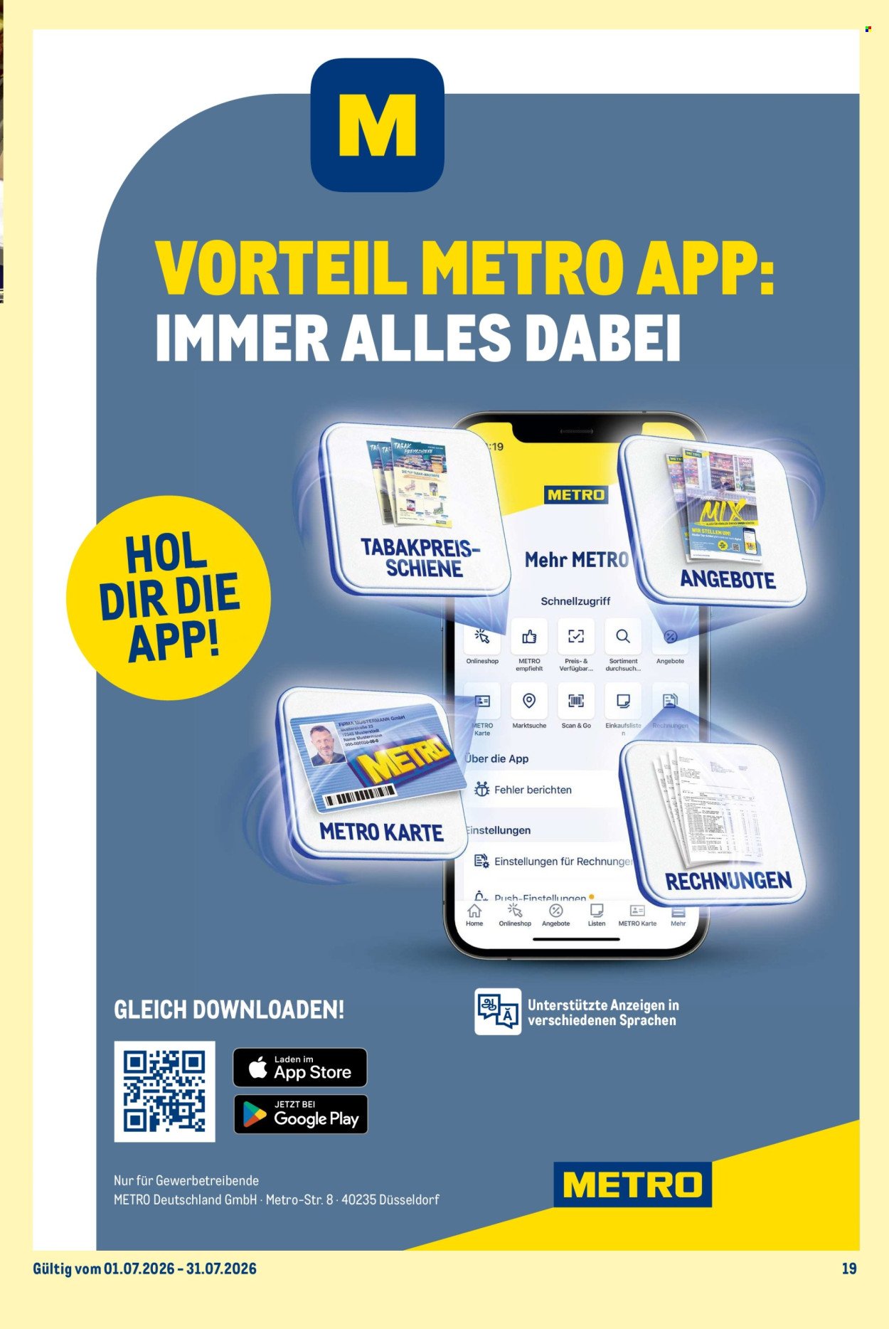 METRO Prospekt - Monats-Mix