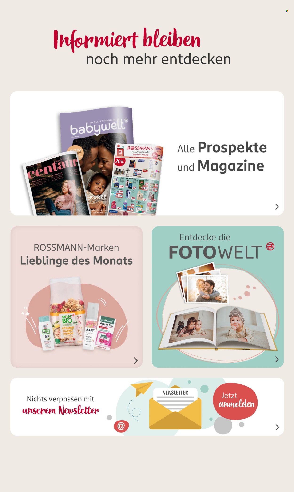 ROSSMANN Prospekt - Onlineprospekt