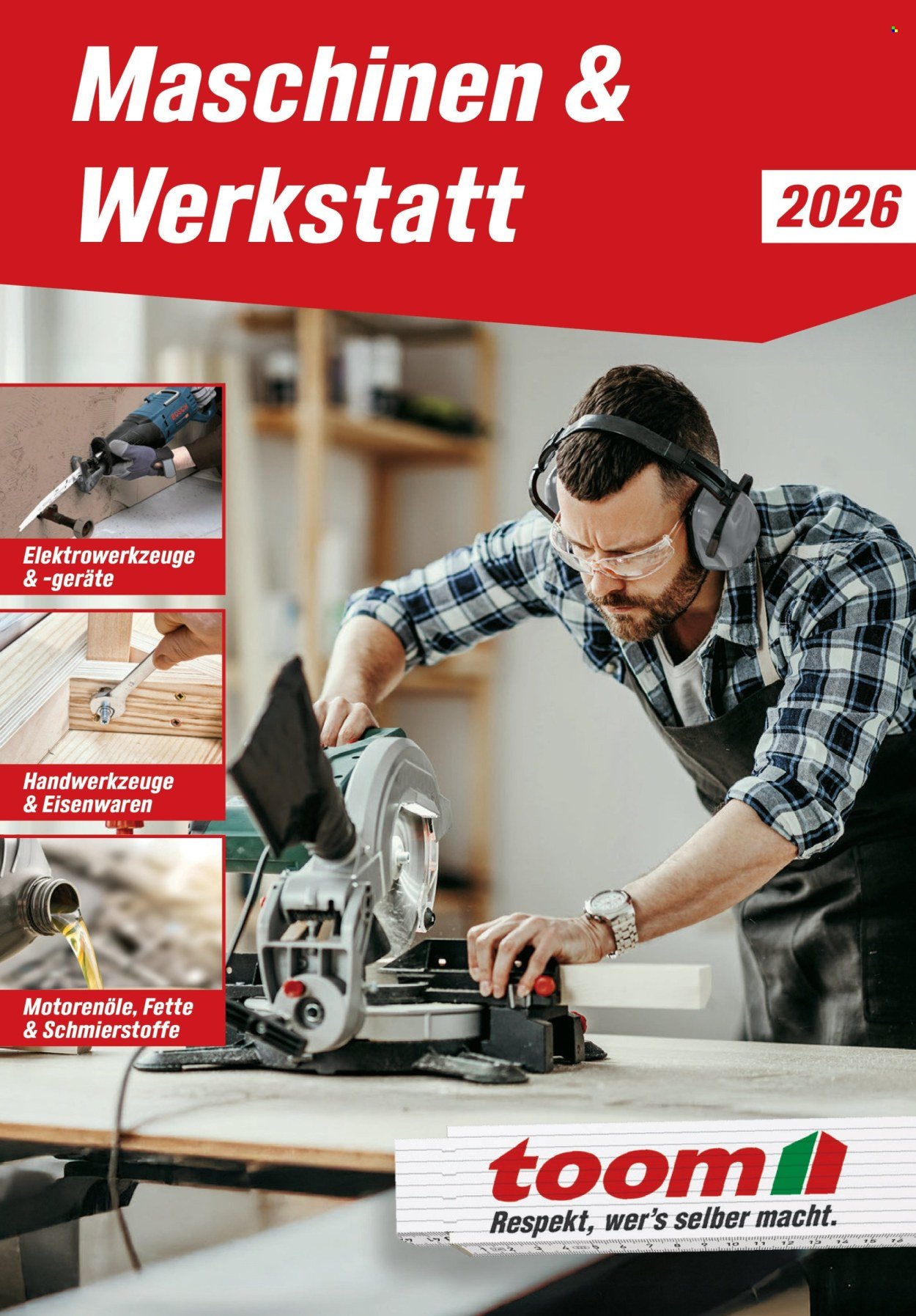 TOOM BAUMARKT Prospekt - Maschinen & Werkstatt