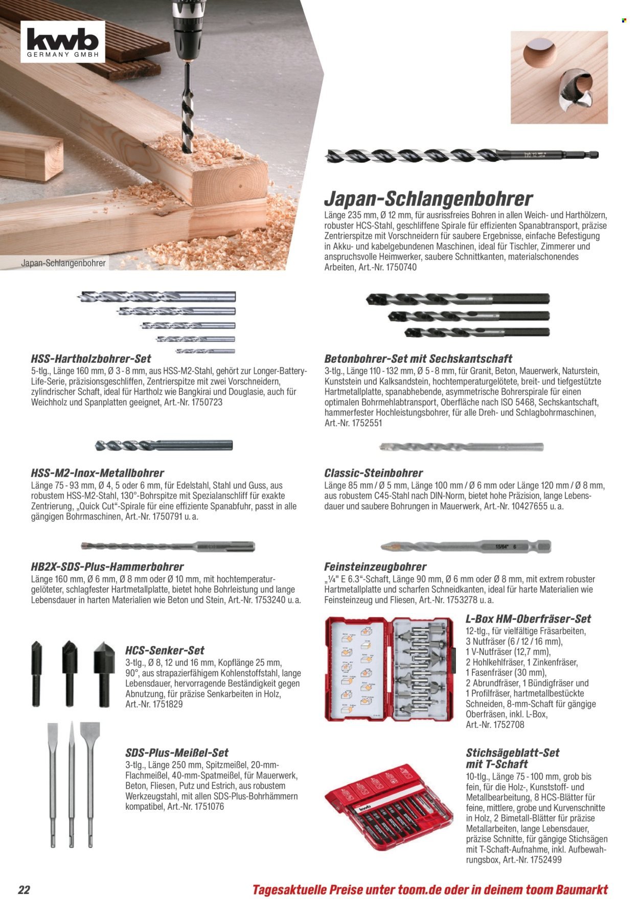 TOOM BAUMARKT Prospekt - Maschinen & Werkstatt