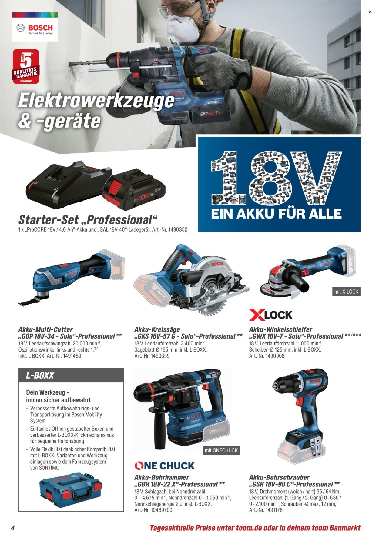 TOOM BAUMARKT Prospekt - Maschinen & Werkstatt