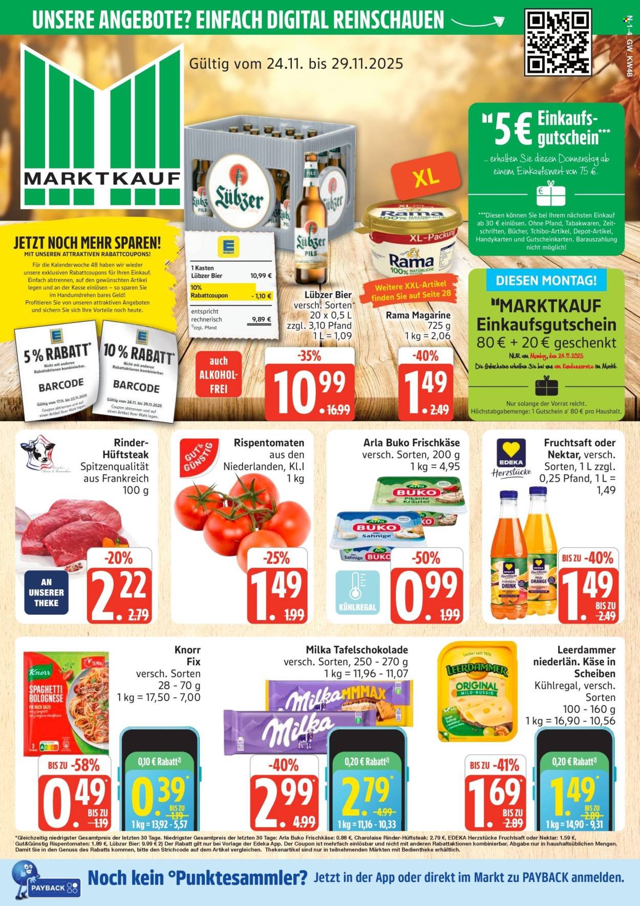 MARKTKAUF Prospekt - Ab Montag 24.11.2025