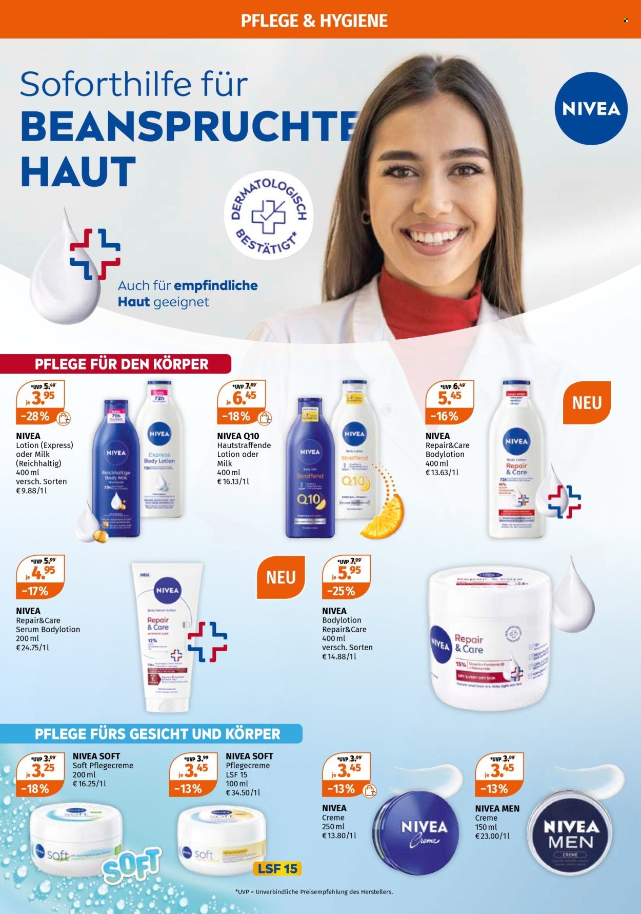 MÜLLER Prospekt - Unsere NIVEA-Angebote für den Sommer