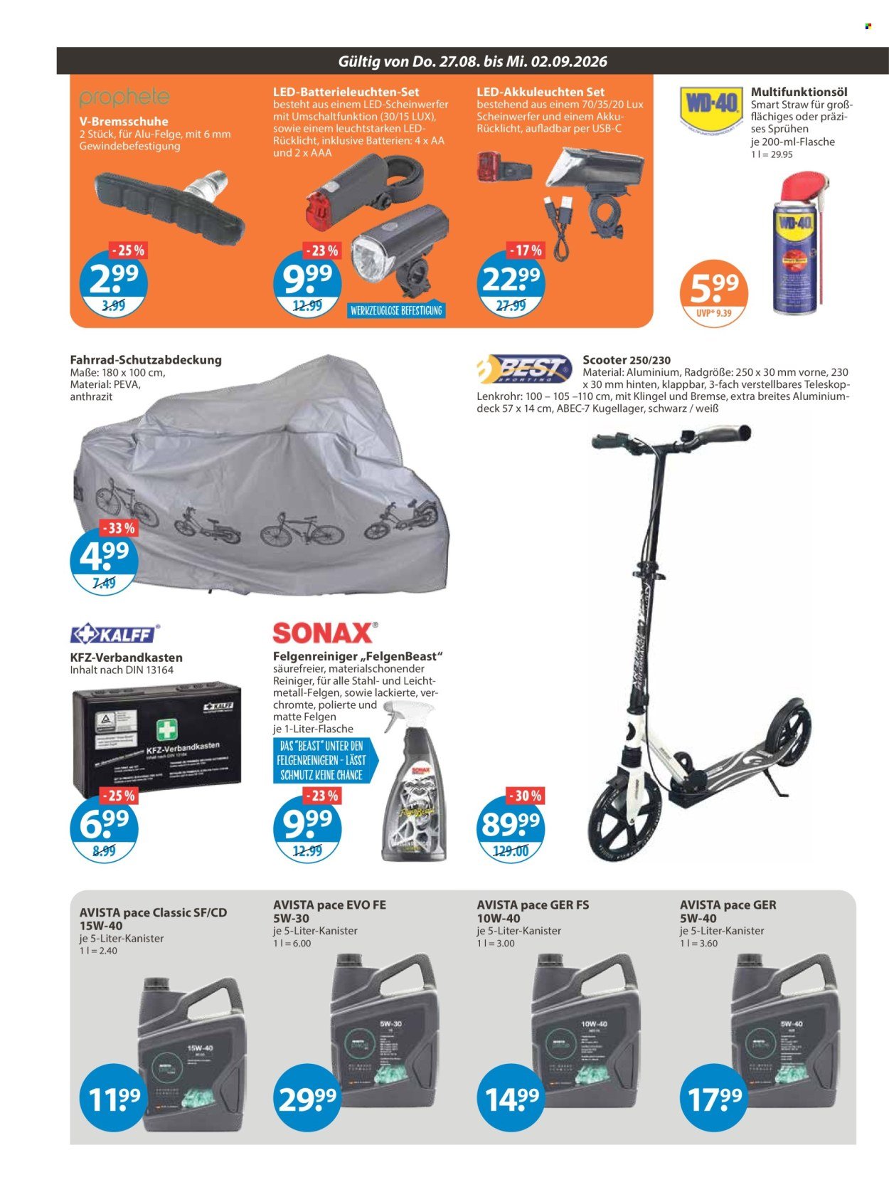 V-MARKT Prospekt - Ab Donnerstag 27.08.2026