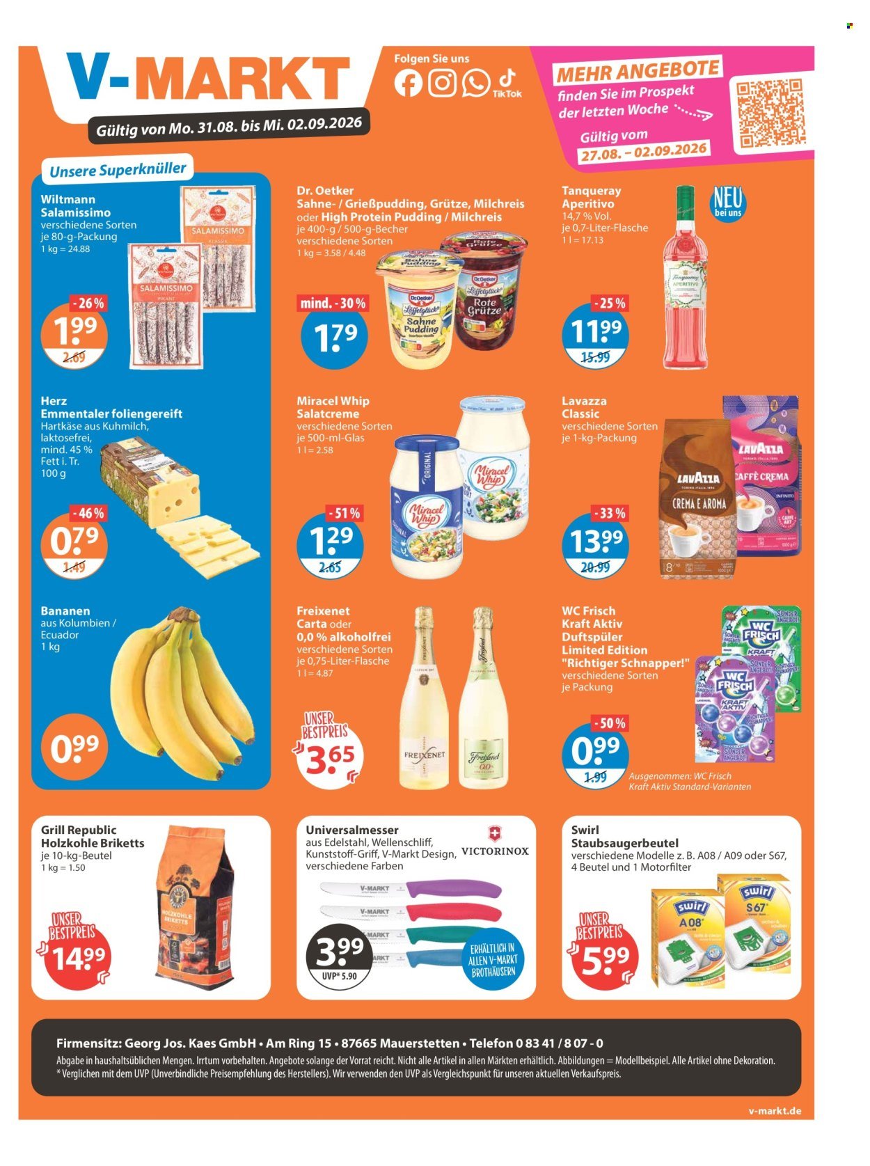 V-MARKT Prospekt - Ab Donnerstag 27.08.2026