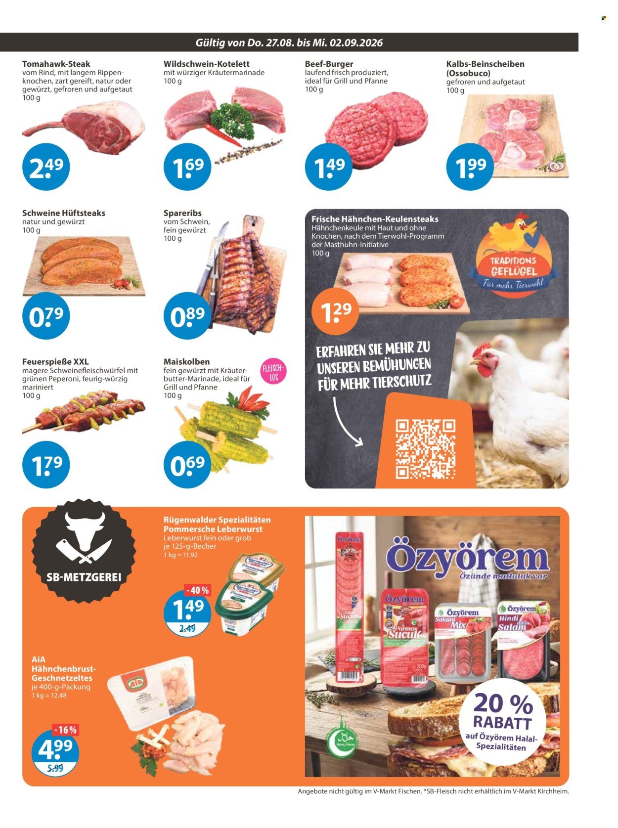 V-MARKT Prospekt - Ab Donnerstag 27.08.2026