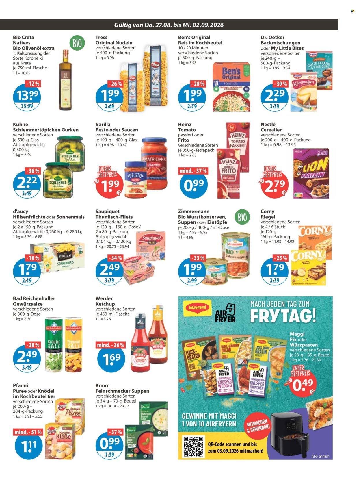 V-MARKT Prospekt - Ab Donnerstag 27.08.2026