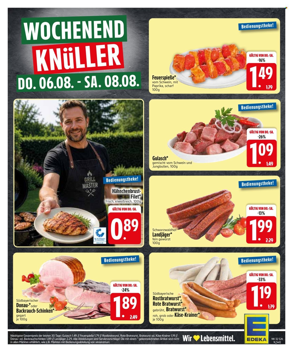 EDEKA Prospekt - Ab Montag 3.08.2026