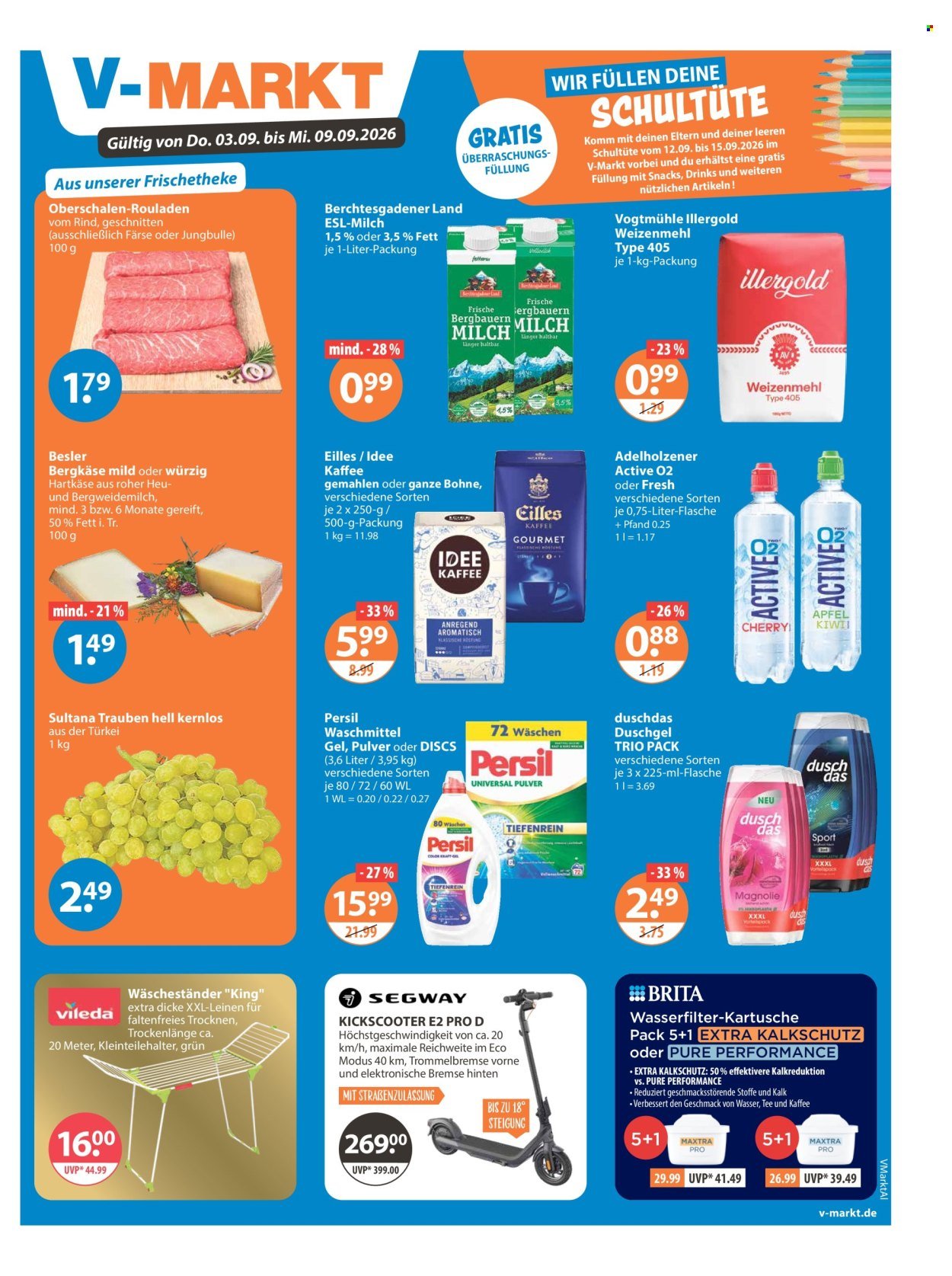 V-MARKT Prospekt - Ab Donnerstag 3.09.2026