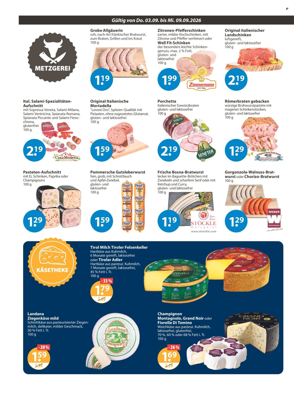 V-MARKT Prospekt - Ab Donnerstag 3.09.2026