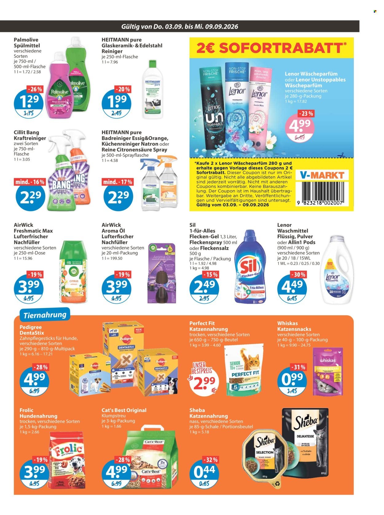 V-MARKT Prospekt - Ab Donnerstag 3.09.2026