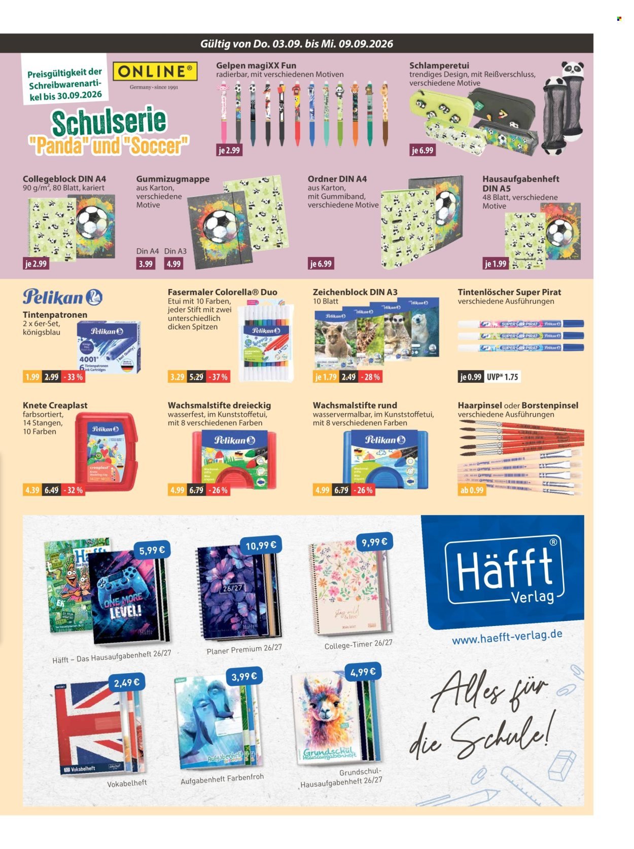 V-MARKT Prospekt - Ab Donnerstag 3.09.2026