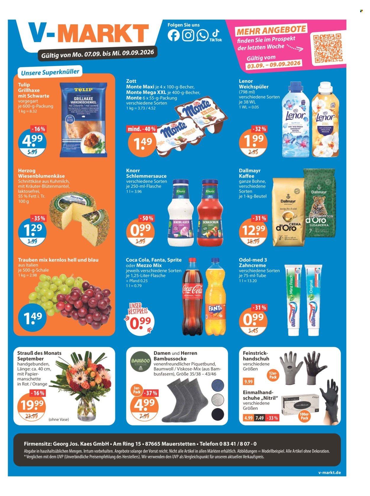 V-MARKT Prospekt - Ab Donnerstag 3.09.2026
