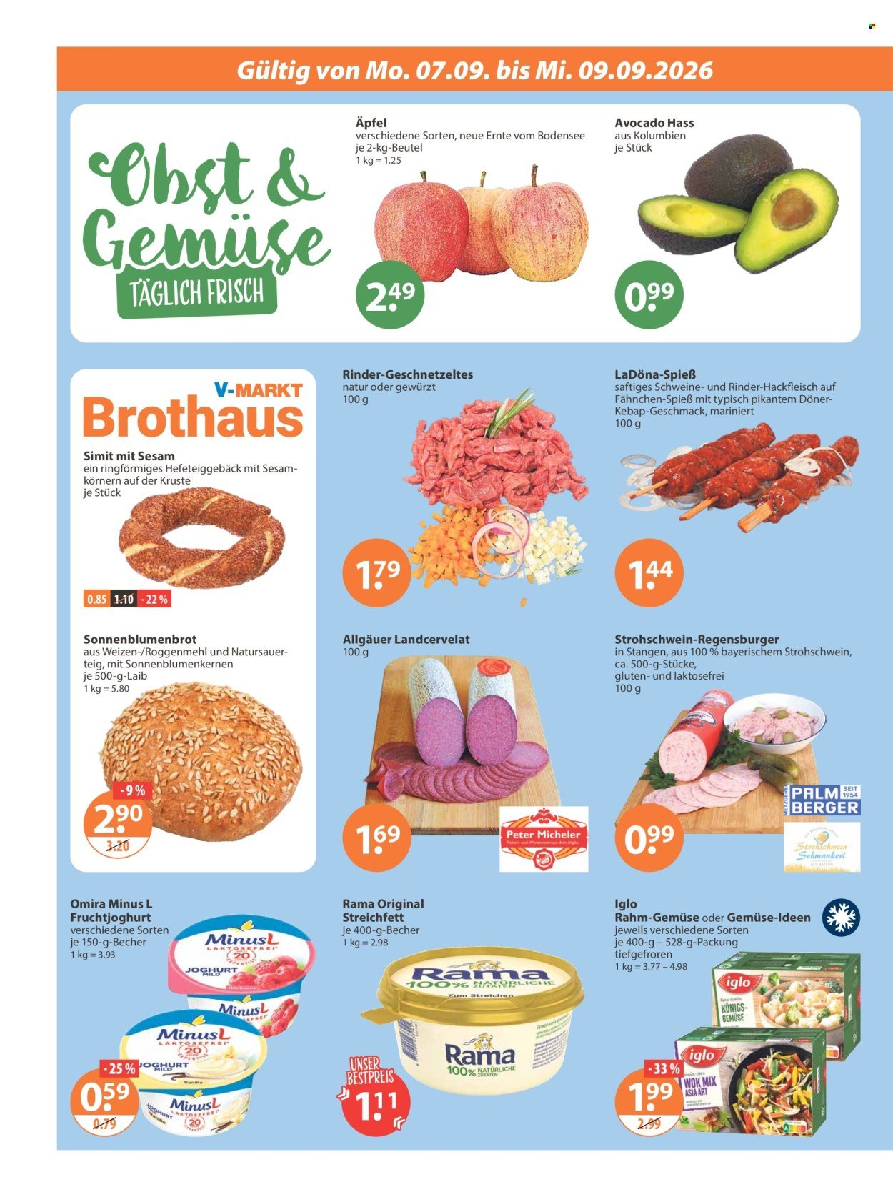 V-MARKT Prospekt - Ab Donnerstag 3.09.2026