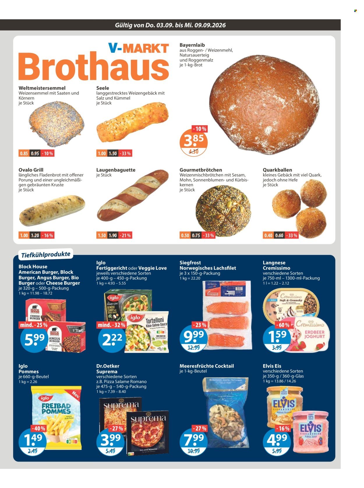 V-MARKT Prospekt - Ab Donnerstag 3.09.2026