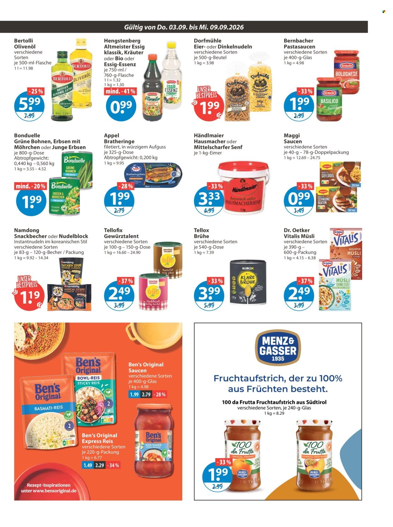 V-MARKT Prospekt - Ab Donnerstag 3.09.2026