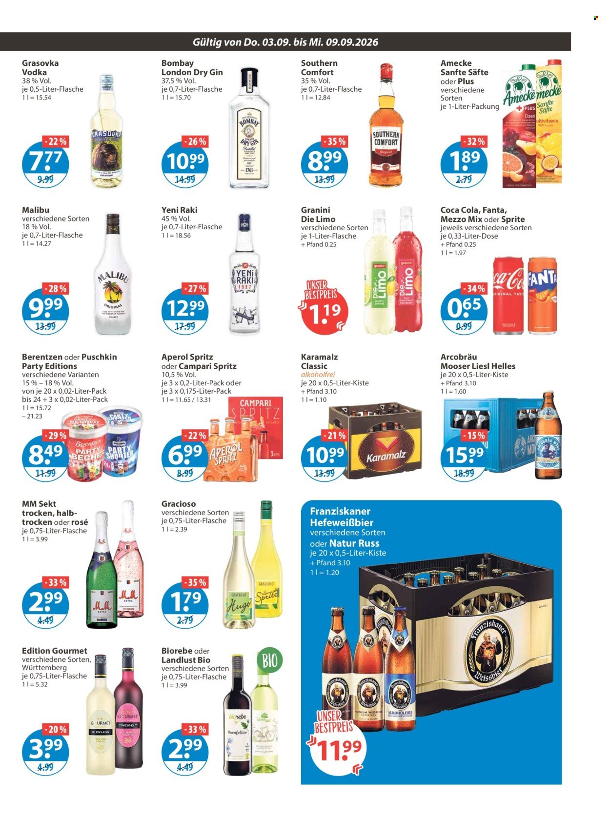 V-MARKT Prospekt - Ab Donnerstag 3.09.2026