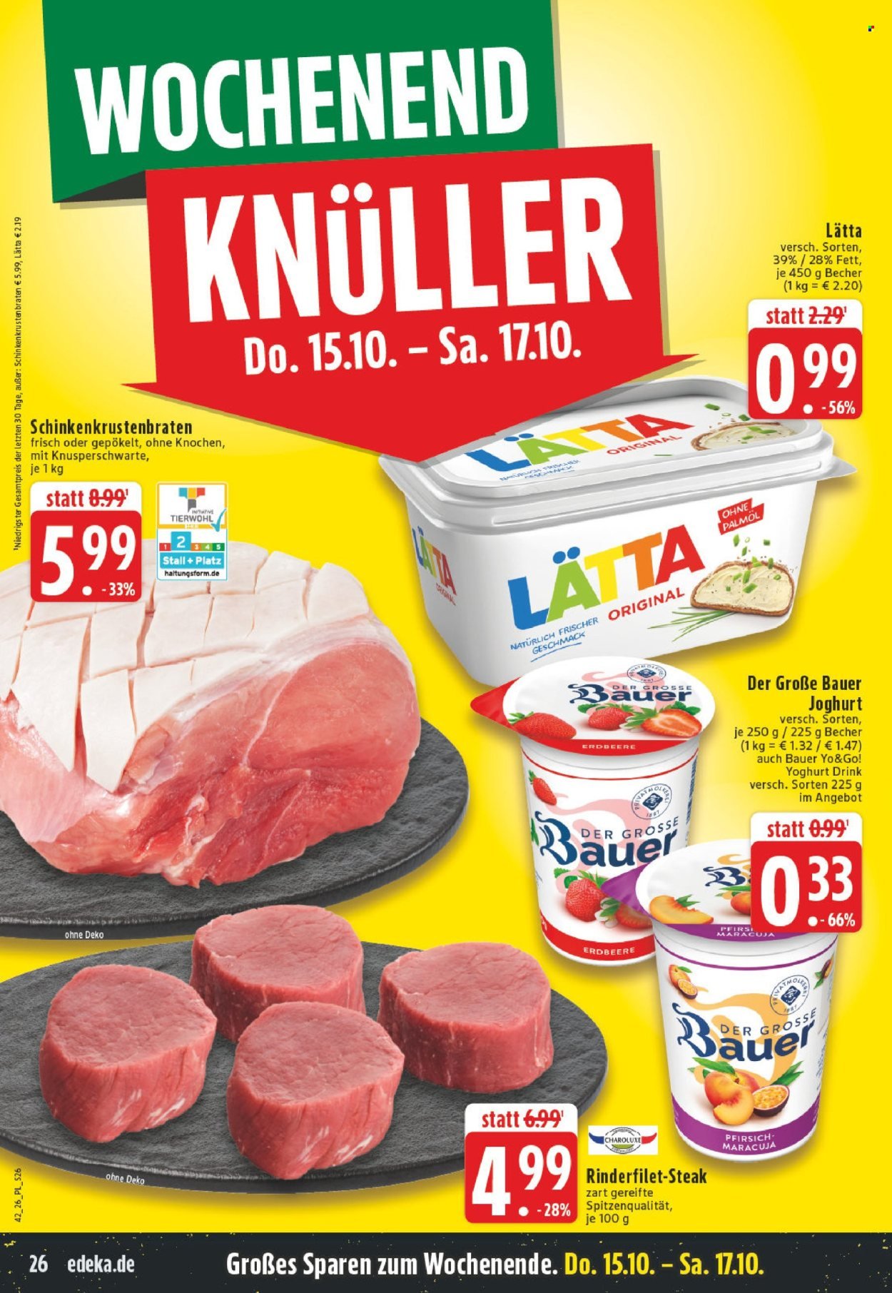 EDEKA Prospekt - Ab Montag 12.10.2026