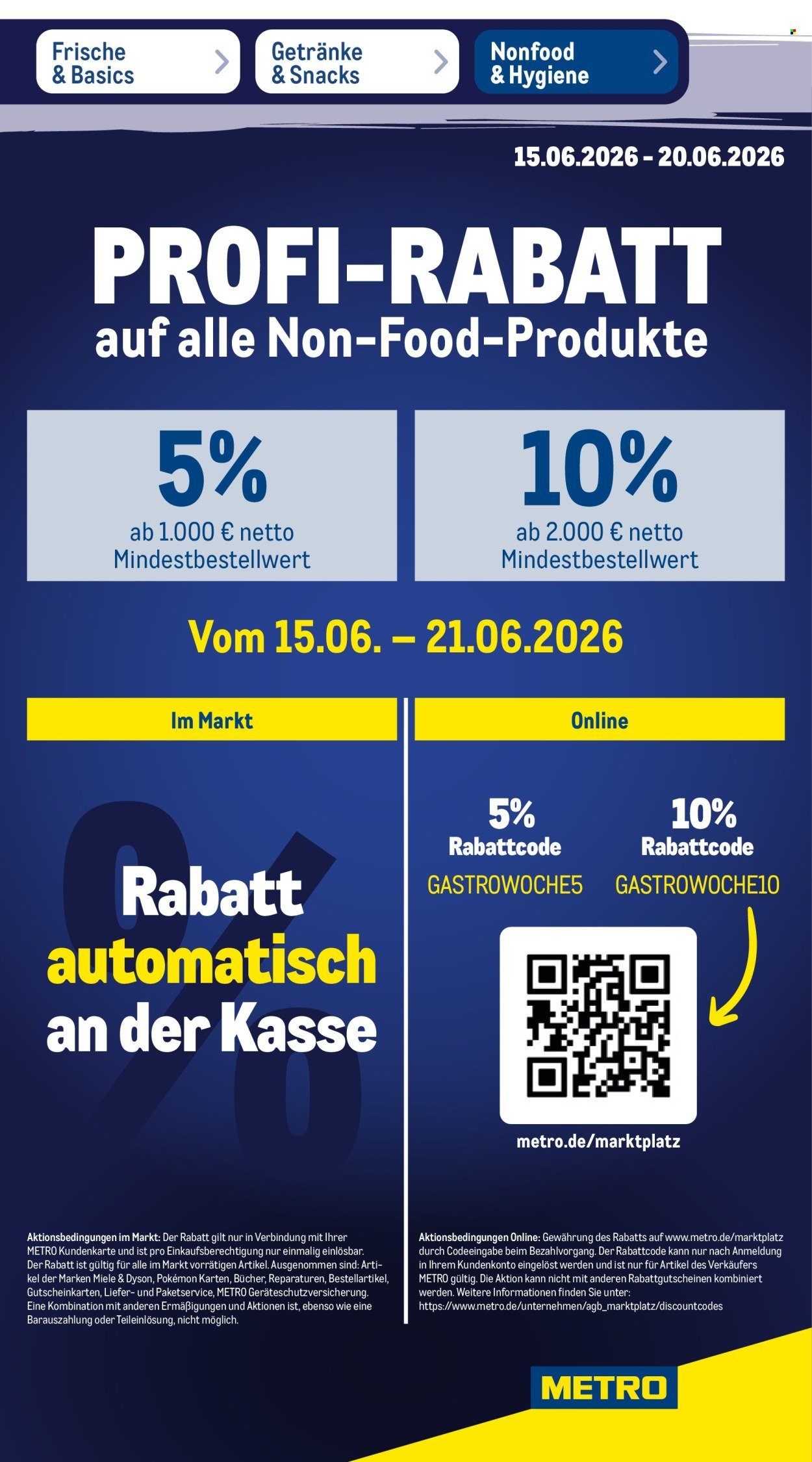 METRO Prospekt - Wochen-Angebote