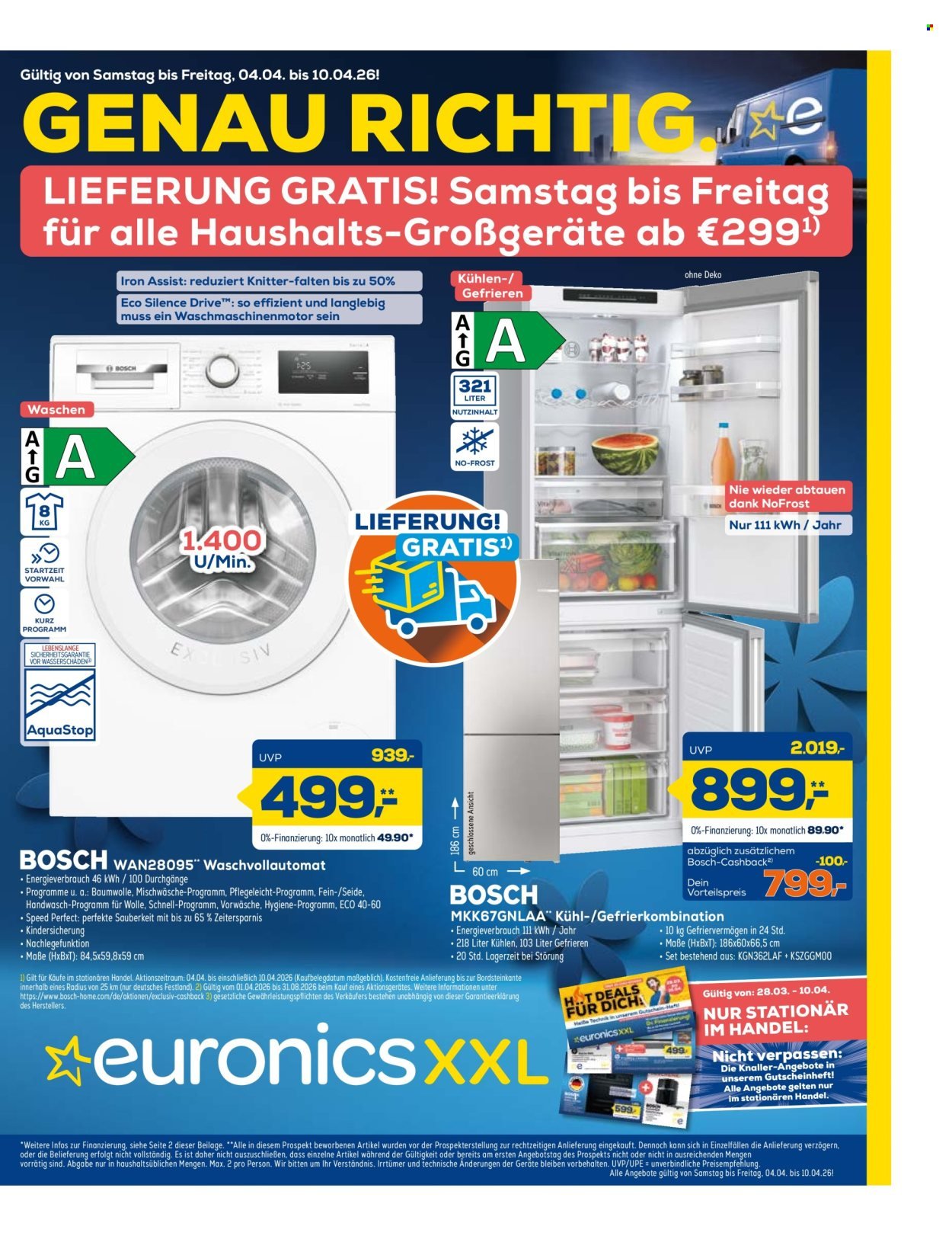 EURONICS Prospekt - Ab Samstag 4.04.2026