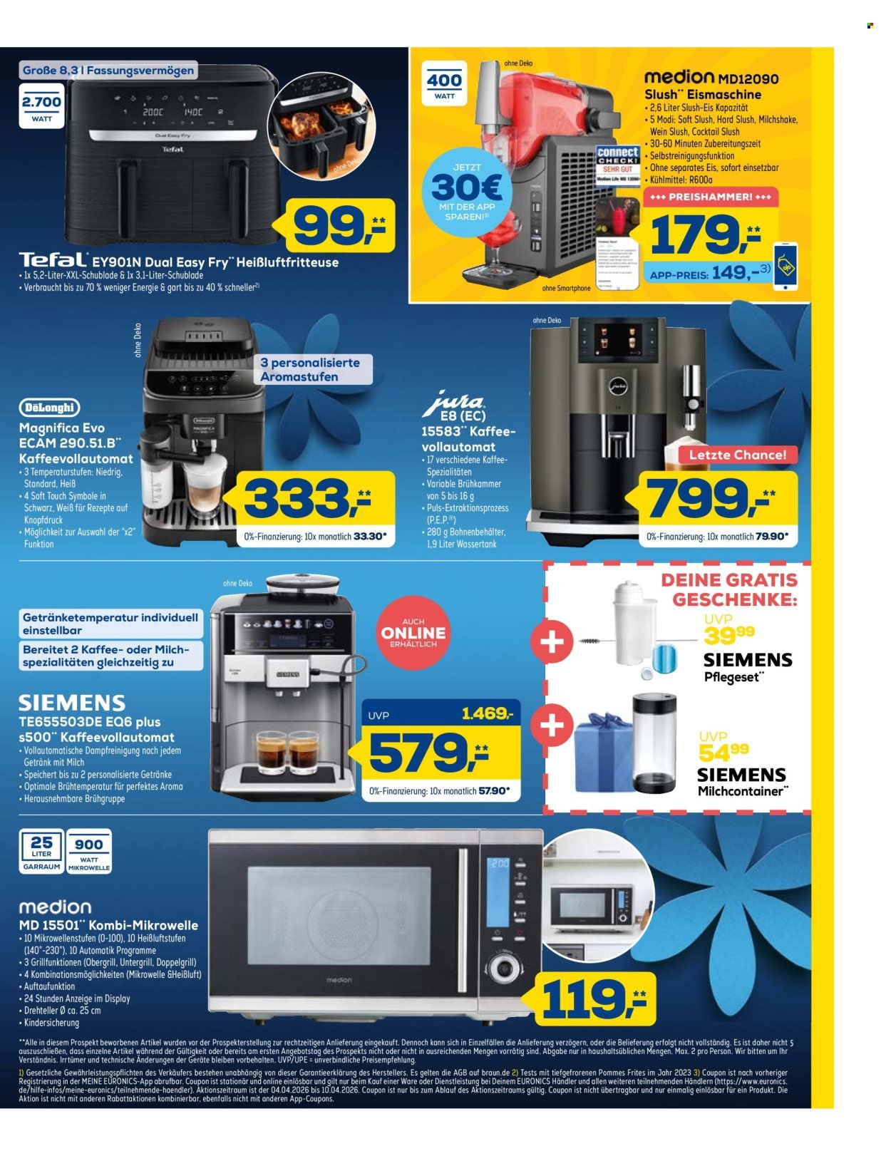 EURONICS Prospekt - Ab Samstag 4.04.2026