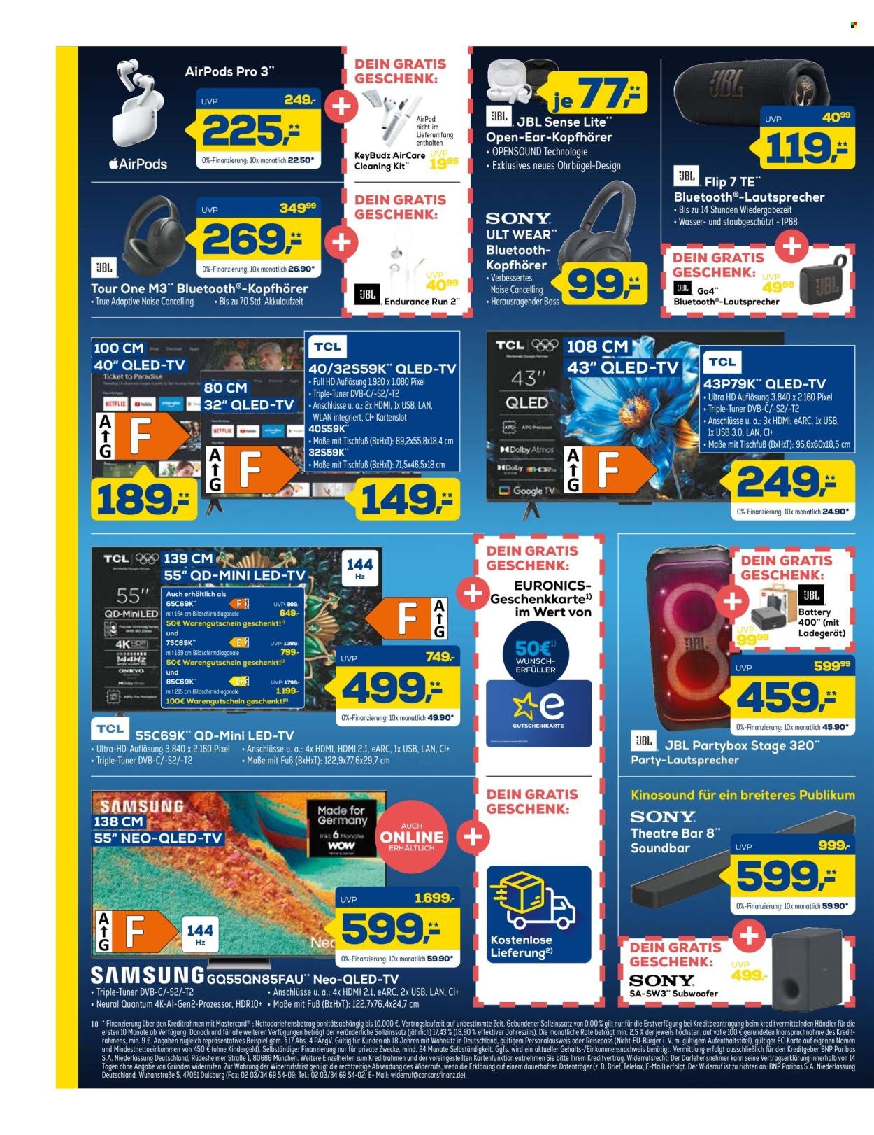 EURONICS Prospekt - Ab Samstag 4.04.2026