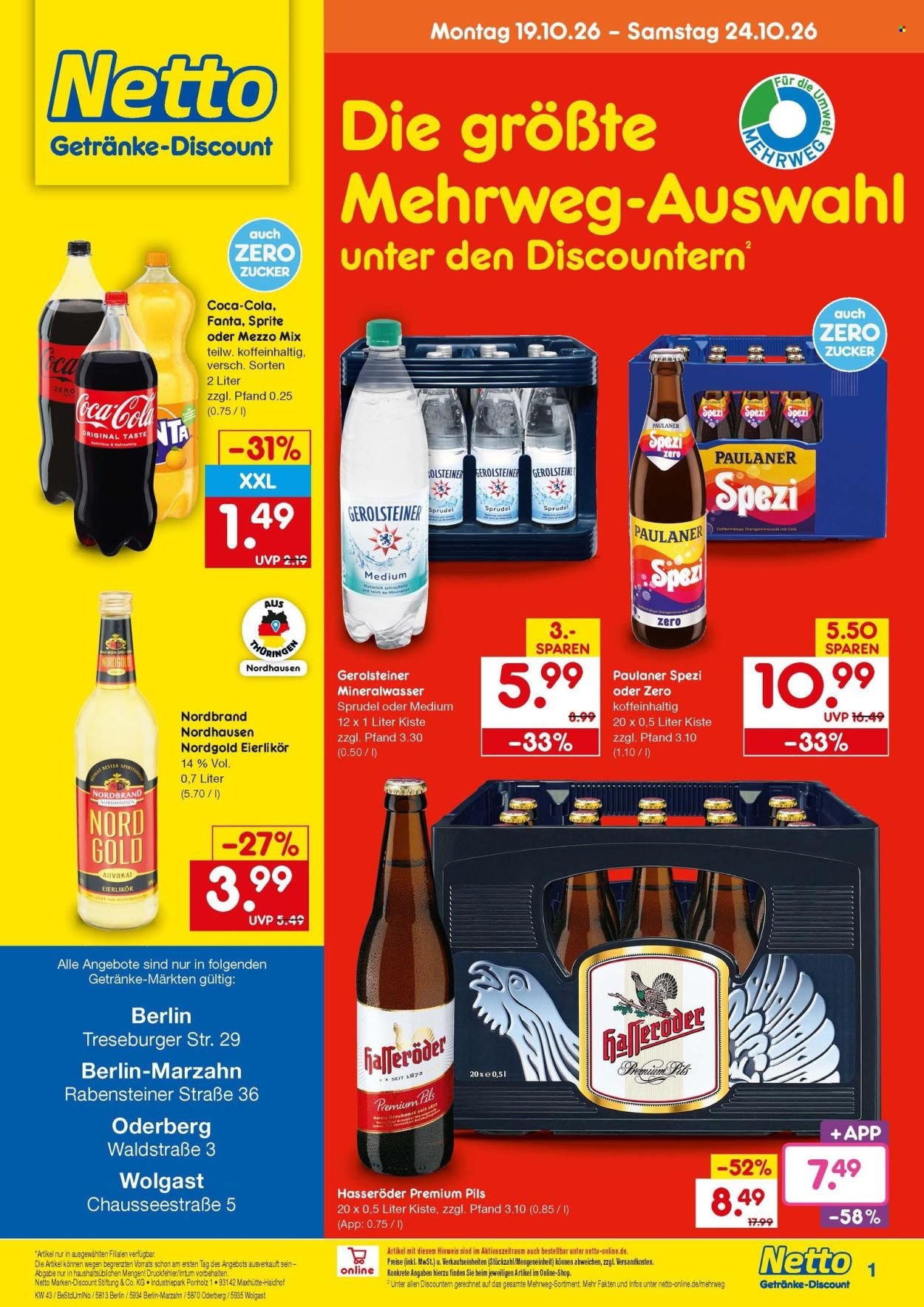 NETTO MARKEN-DISCOUNT Prospekt - Getränkemarkt in deiner Nähe
