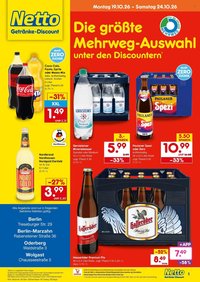 NETTO MARKEN-DISCOUNT Prospekt - Getränkemarkt in deiner Nähe