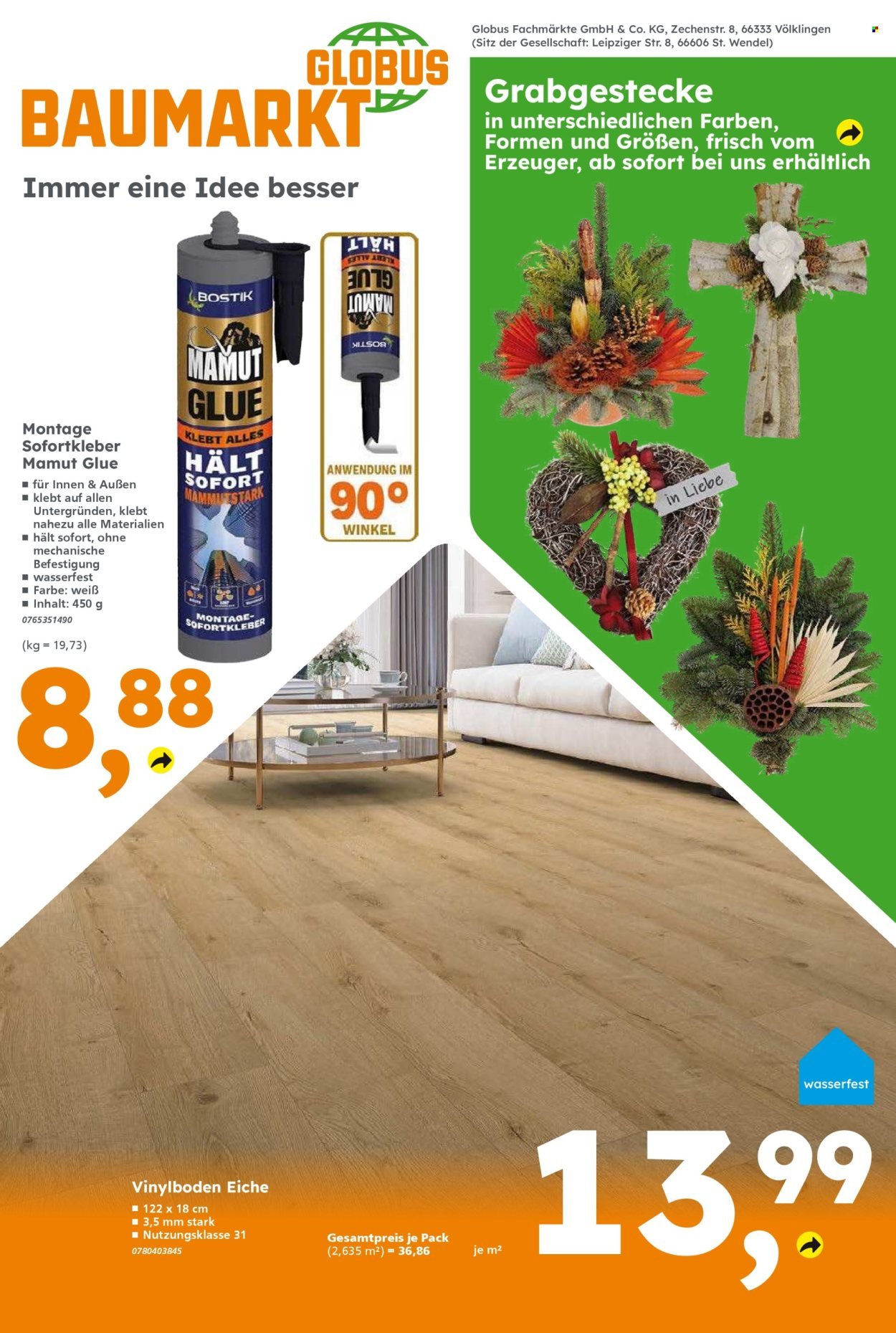 GLOBUS BAUMARKT Prospekt - Ab Montag 26.10.2026