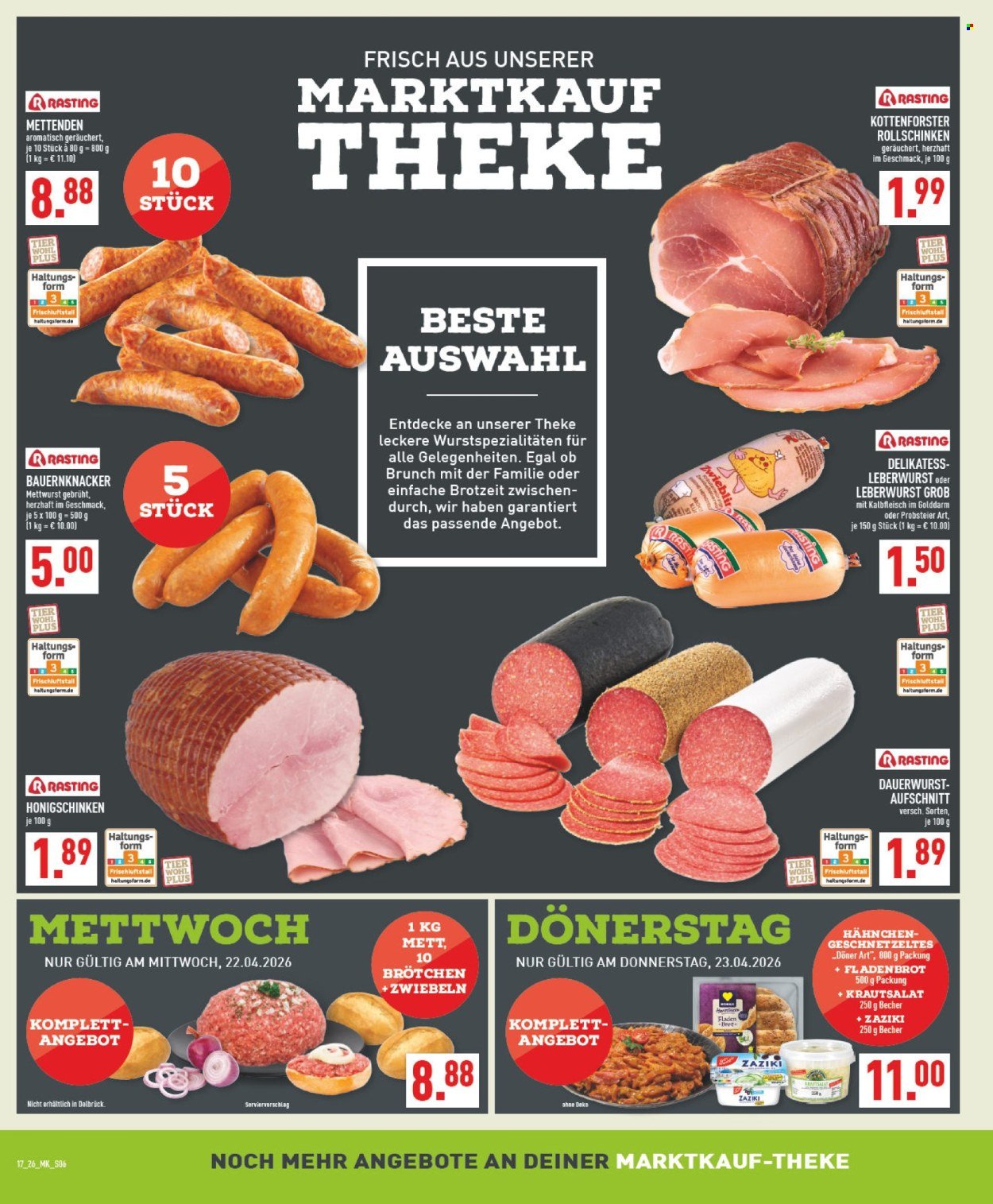 MARKTKAUF Prospekt - Ab Montag 20.04.2026 (2026-04-20 - 2026-04-25)