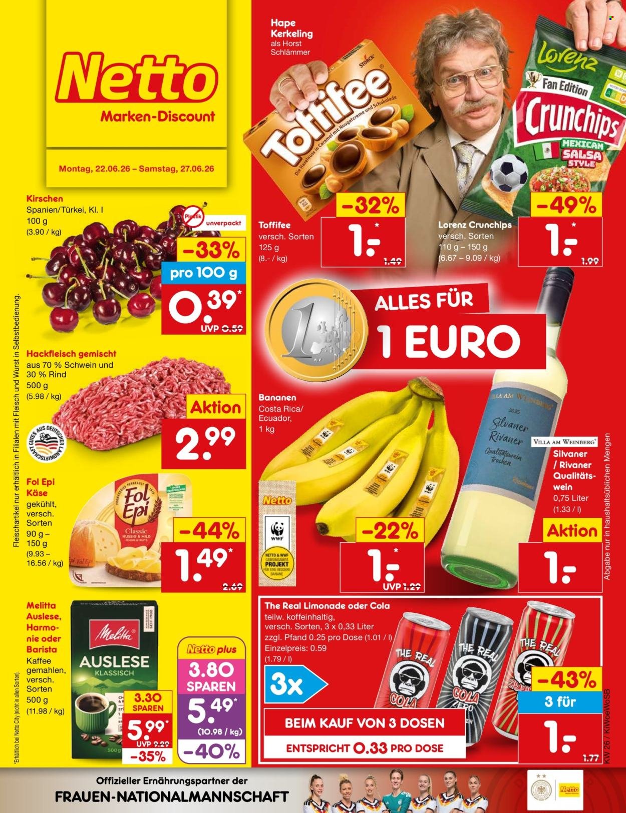 NETTO MARKEN-DISCOUNT Prospekt - Ab Montag 22.06.2026