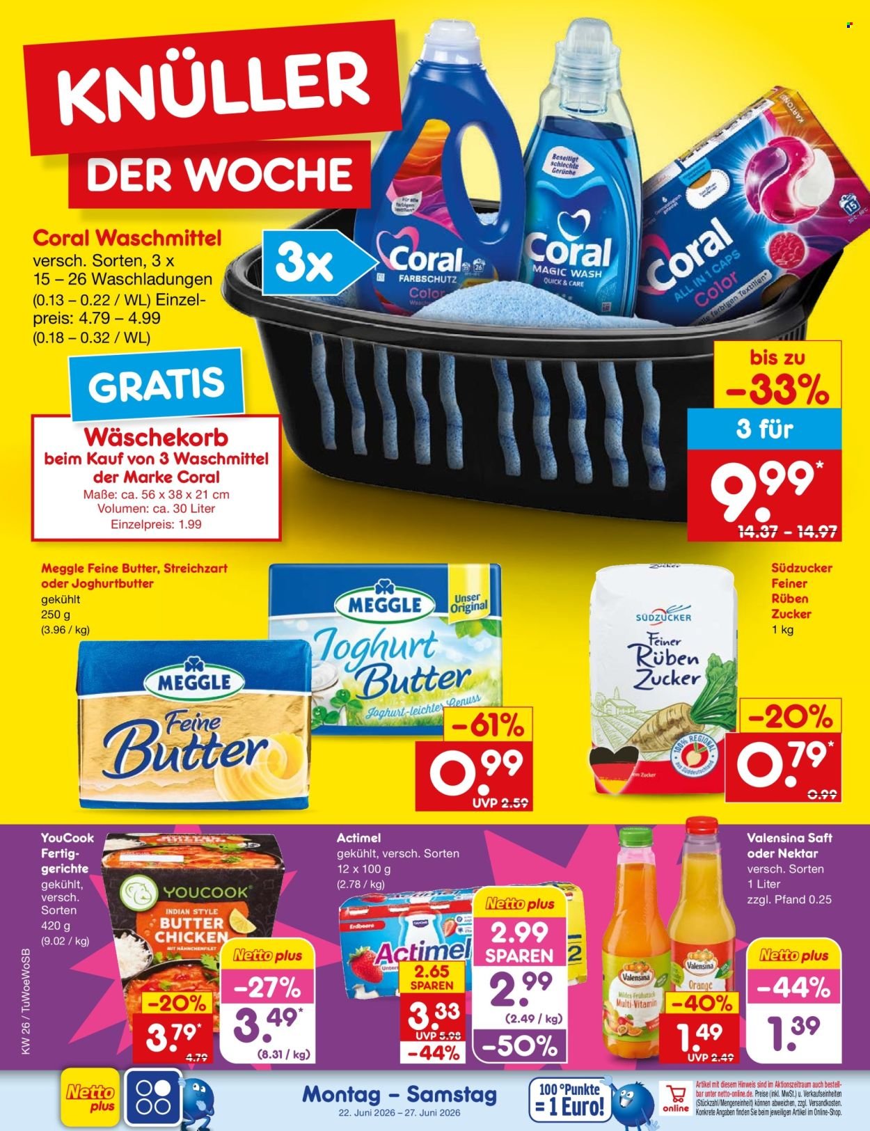 NETTO MARKEN-DISCOUNT Prospekt - Ab Montag 22.06.2026