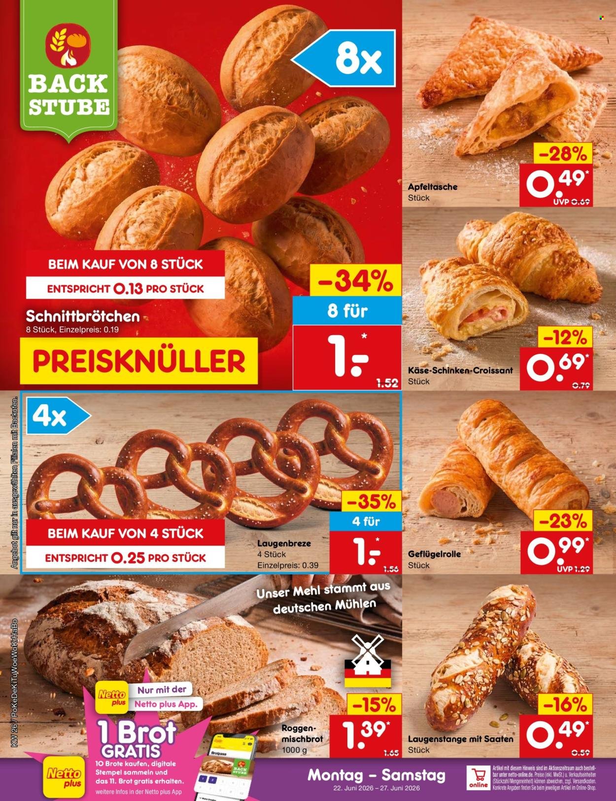 NETTO MARKEN-DISCOUNT Prospekt - Ab Montag 22.06.2026