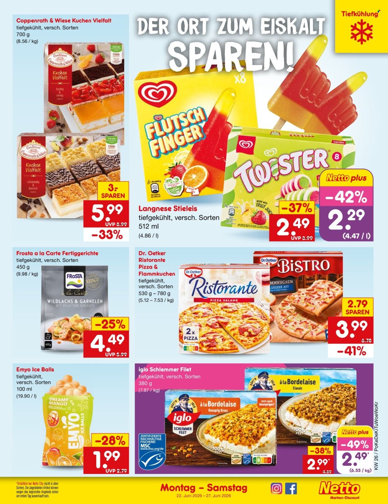 NETTO MARKEN-DISCOUNT Prospekt - Ab Montag 22.06.2026