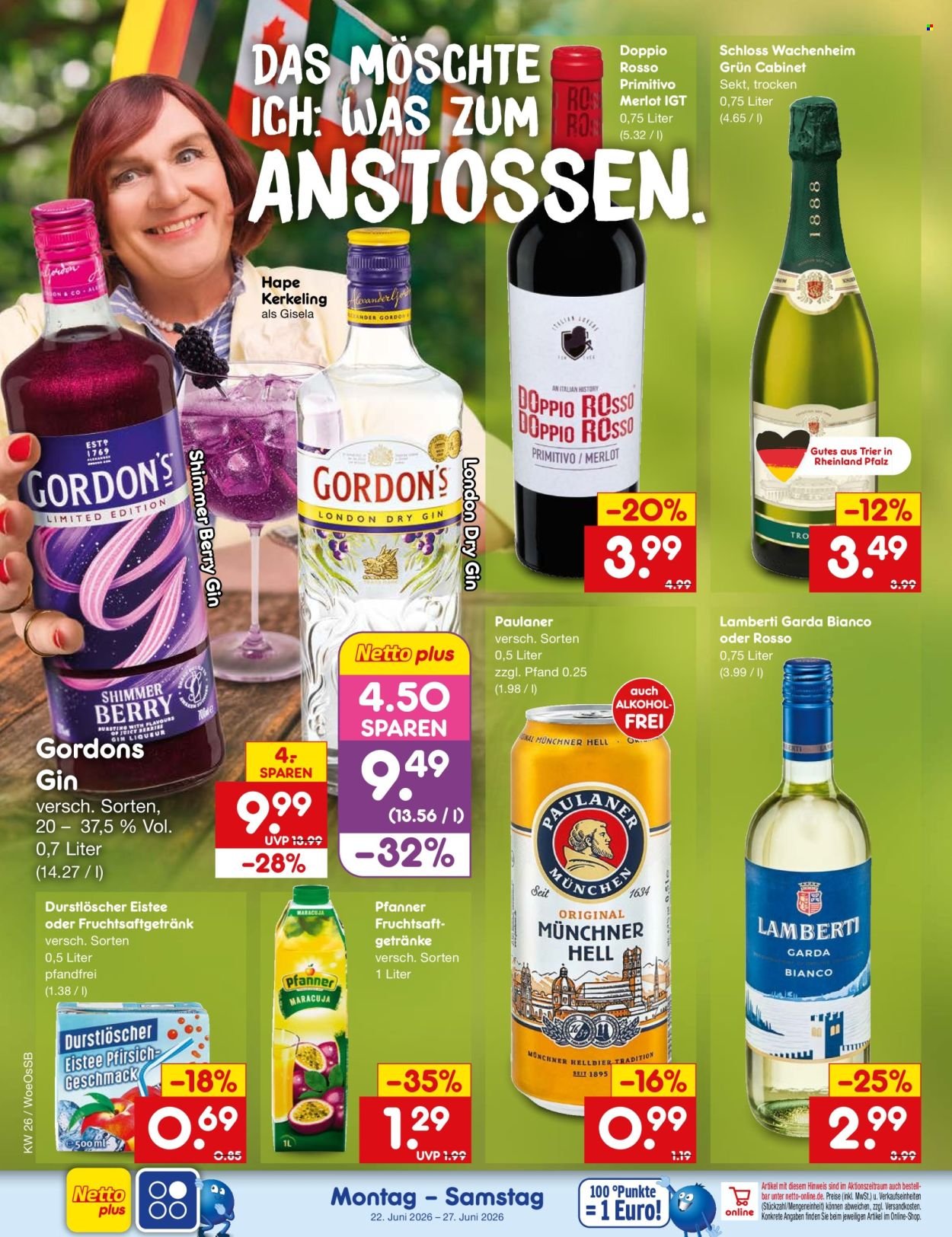 NETTO MARKEN-DISCOUNT Prospekt - Ab Montag 22.06.2026
