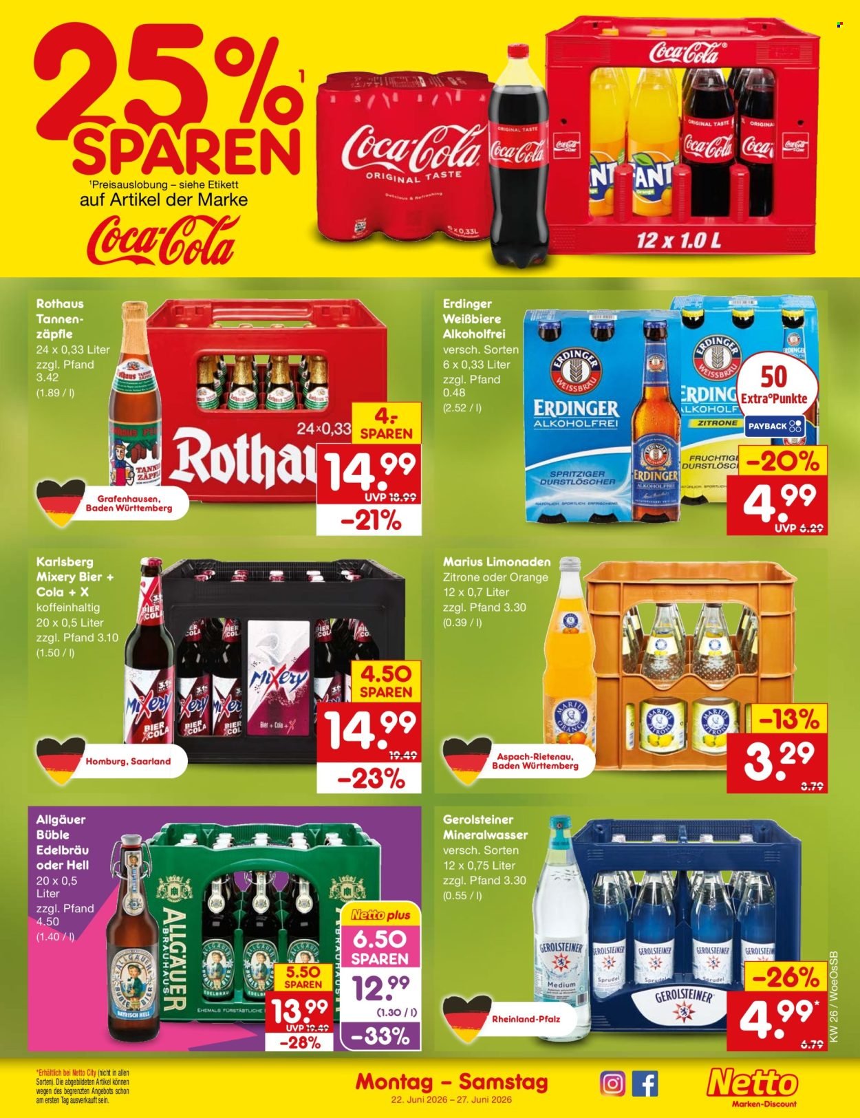 NETTO MARKEN-DISCOUNT Prospekt - Ab Montag 22.06.2026