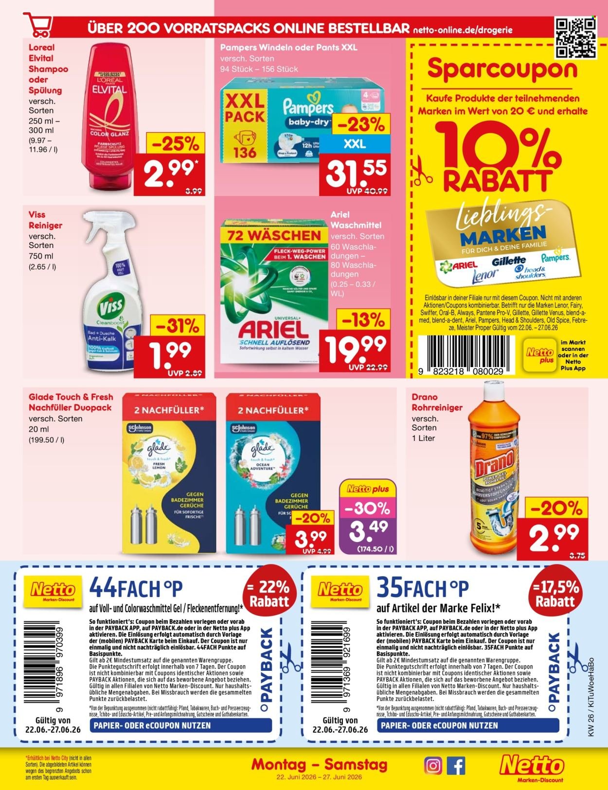 NETTO MARKEN-DISCOUNT Prospekt - Ab Montag 22.06.2026