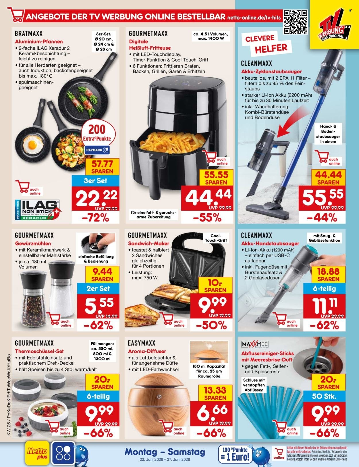 NETTO MARKEN-DISCOUNT Prospekt - Ab Montag 22.06.2026