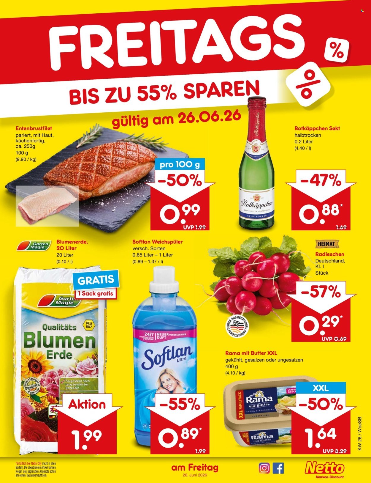 NETTO MARKEN-DISCOUNT Prospekt - Ab Montag 22.06.2026