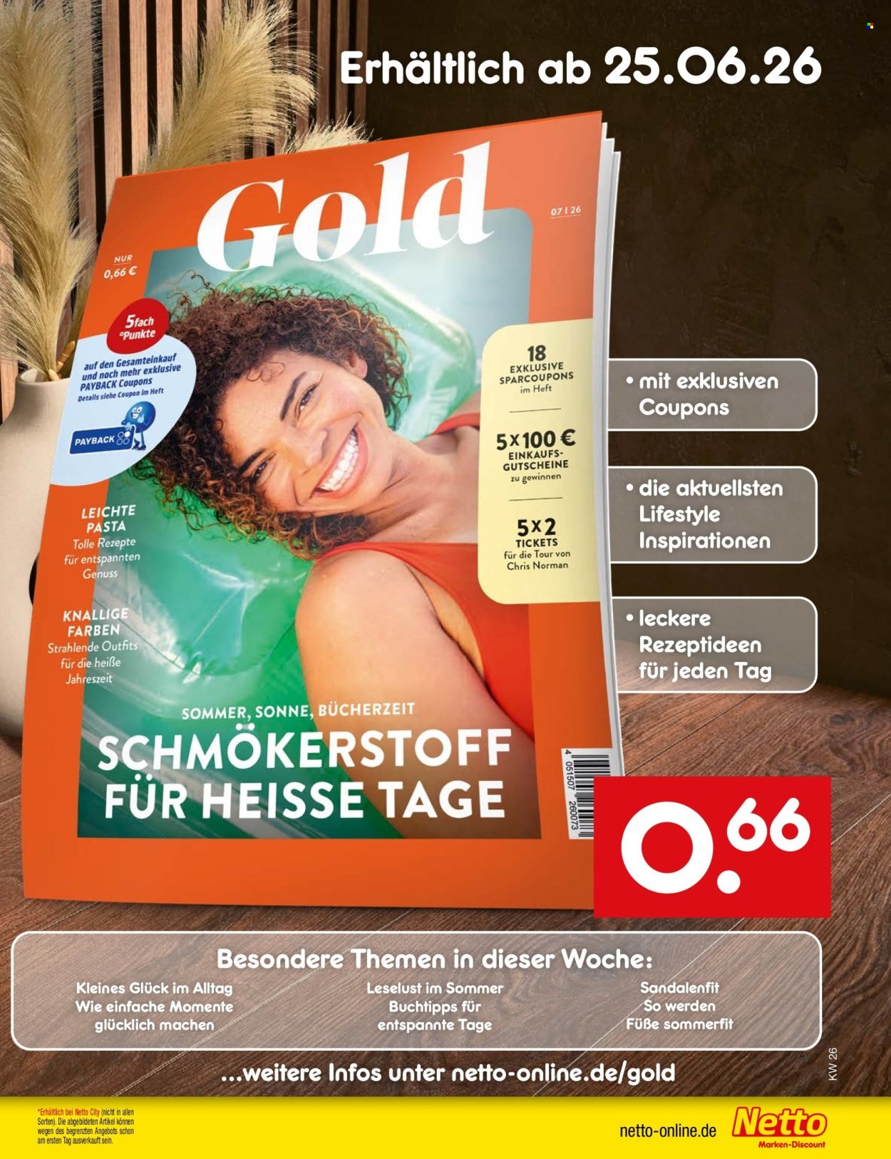 NETTO MARKEN-DISCOUNT Prospekt - Ab Montag 22.06.2026