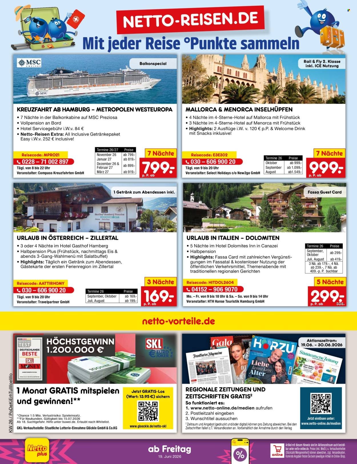 NETTO MARKEN-DISCOUNT Prospekt - Ab Montag 22.06.2026