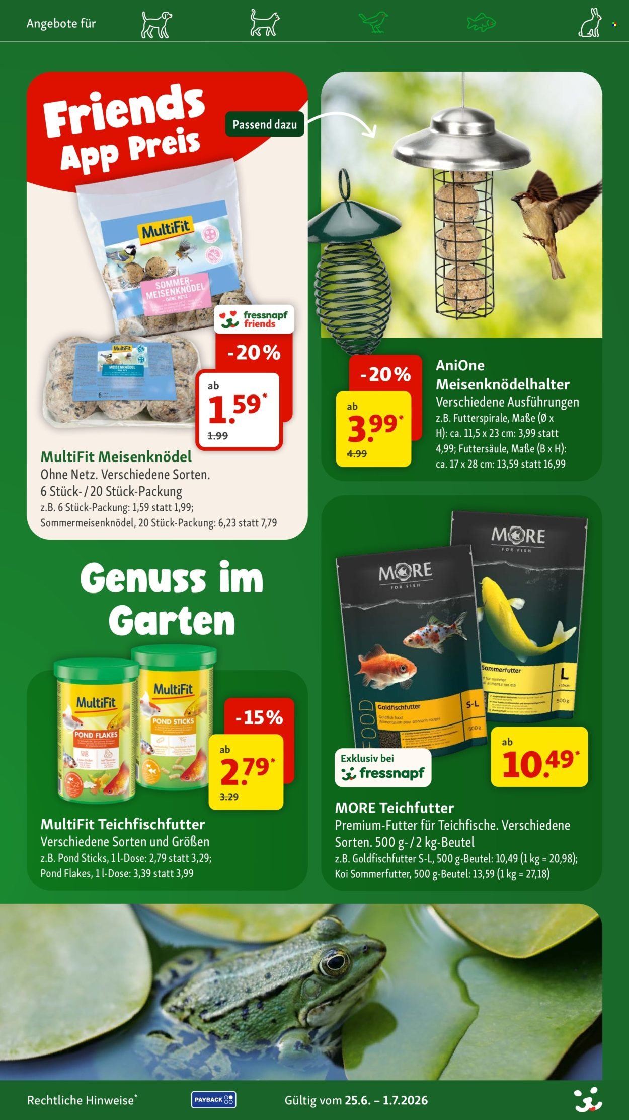 FRESSNAPF Prospekt - Ab Donnerstag 25.06.2026