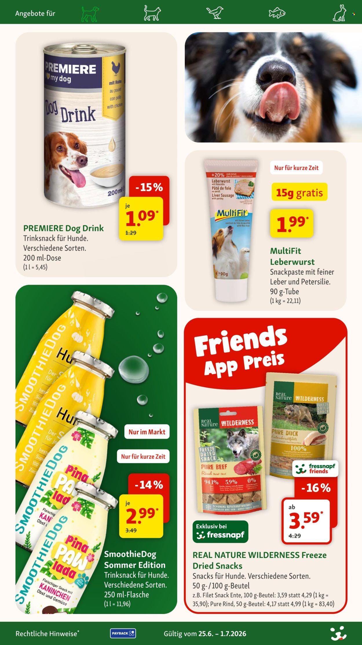 FRESSNAPF Prospekt - Ab Donnerstag 25.06.2026