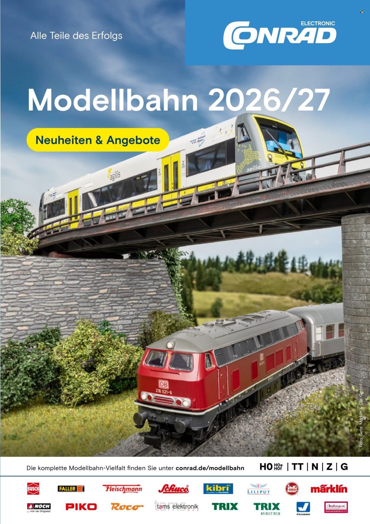 CONRAD Prospekt - Modellbahn