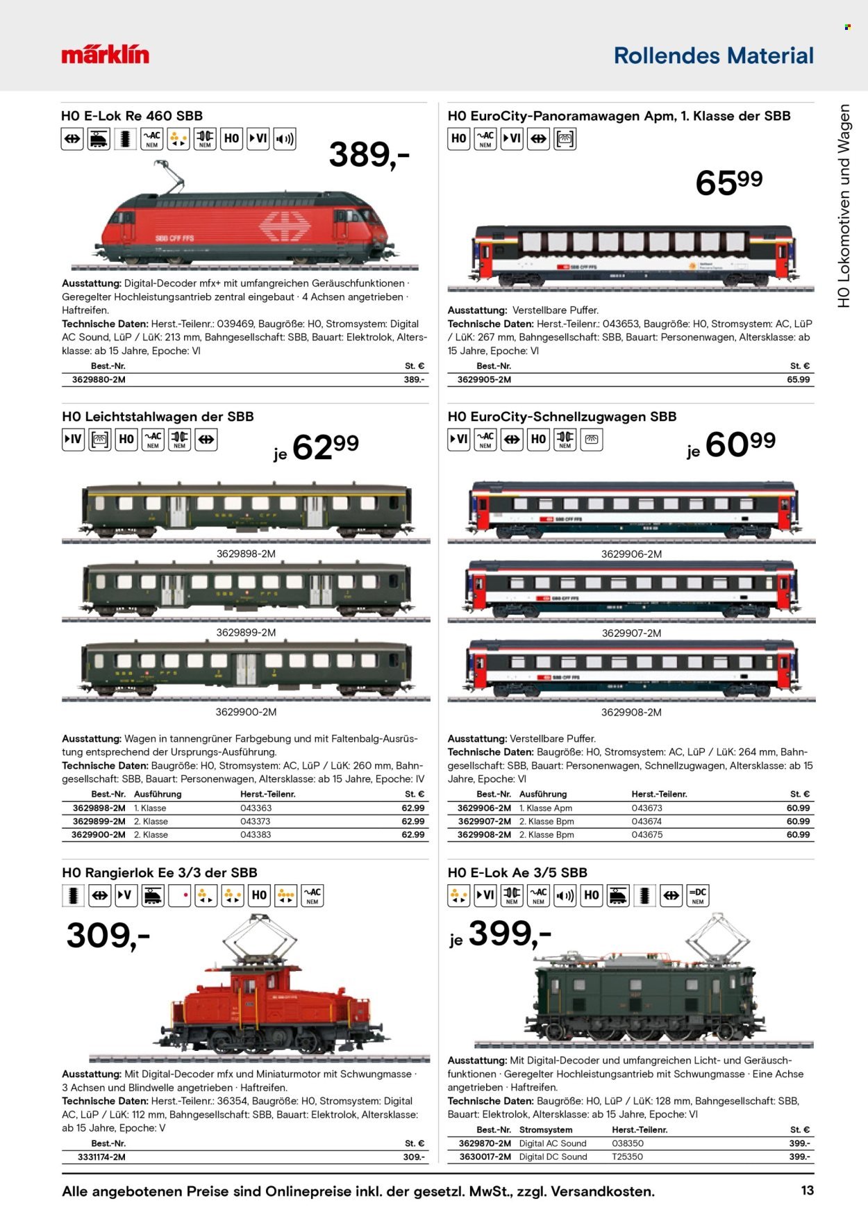CONRAD Prospekt - Modellbahn