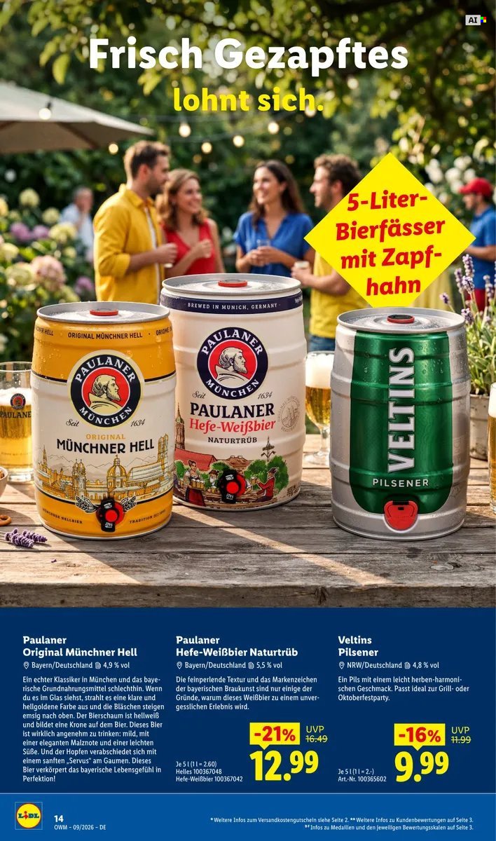 LIDL Prospekt - Unsere Monats-Highlights