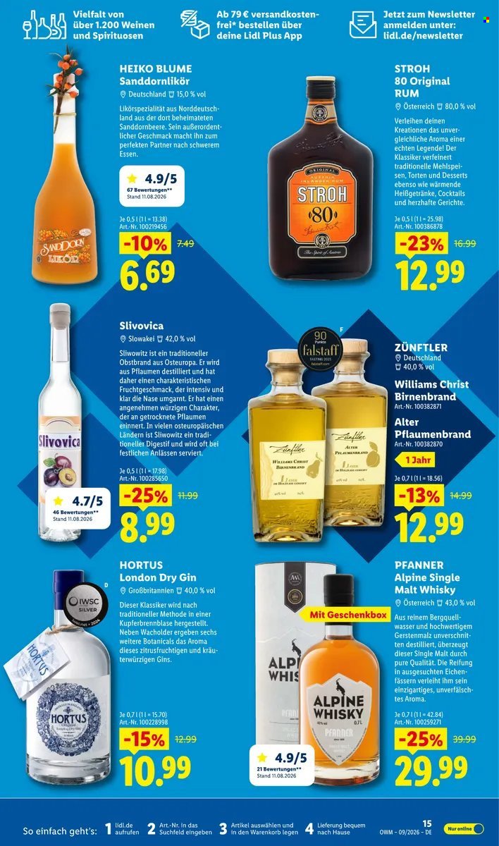 LIDL Prospekt - Unsere Monats-Highlights