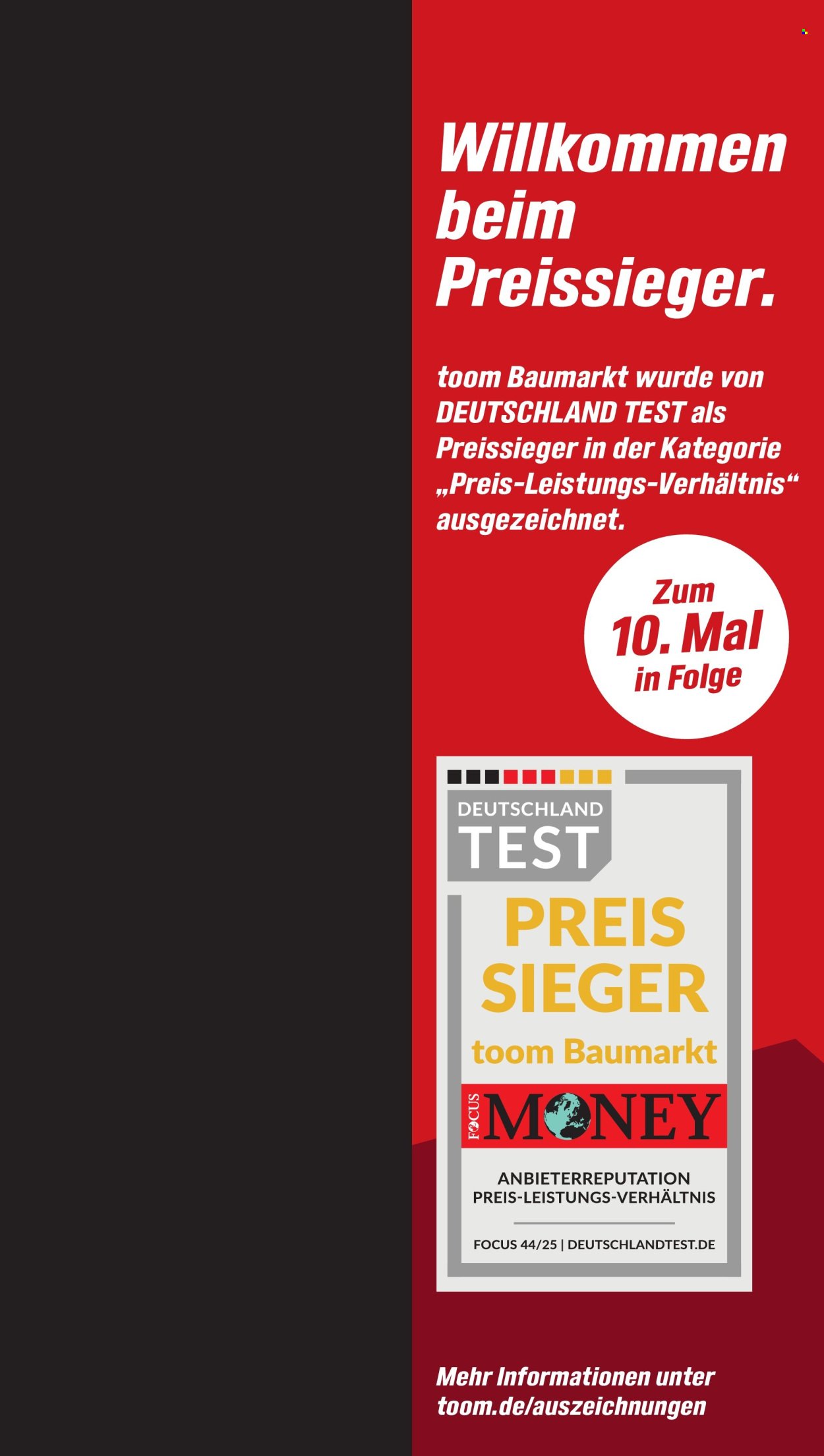 TOOM BAUMARKT Prospekt - Ab Samstag 27.06.2026