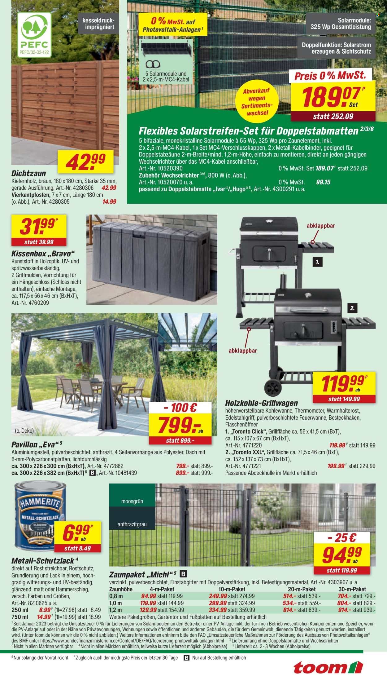 TOOM BAUMARKT Prospekt - Ab Samstag 27.06.2026