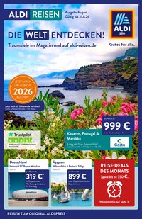 ALDI SÜD Prospekt - Reise-Highlights